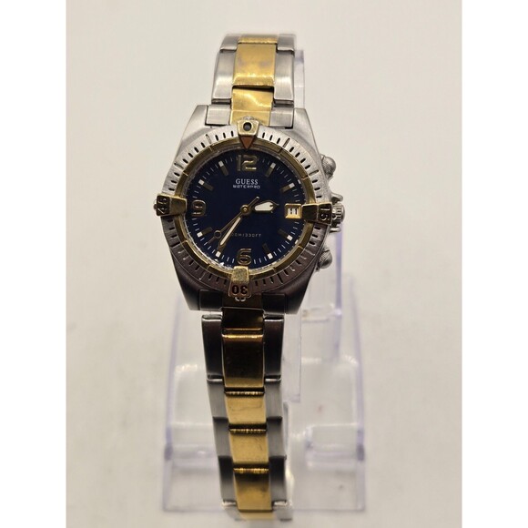 GUESS Waterproof Ladies' Watch Silver Tone Stainless Steel. 6.5" Band. - Picture 4 of 10